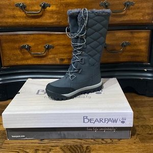 Bear paw snow boots